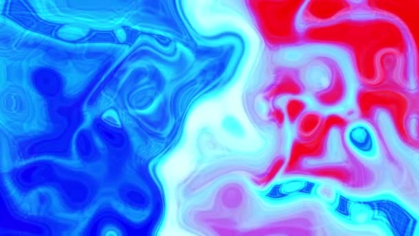 抽象的なデザイン ピンクの渦巻きテクスチャ 背景マーブル流体芸術 3D抽象 液体の背景 カラフルな波の背景 4Kについて — ストック動画
