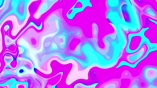 Abstrakt Design Rosa Swirl Textur Bakgrund Marbling Fluid Konst Abstrakt — Stockvideo