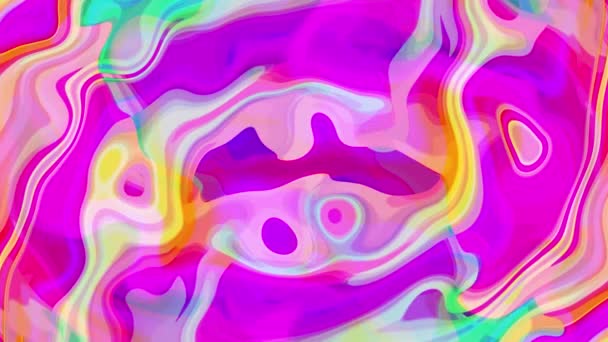 Abstract Design Roze Werveltextuur Achtergrond Marbling Fluid Art Abstract Abstract — Stockvideo