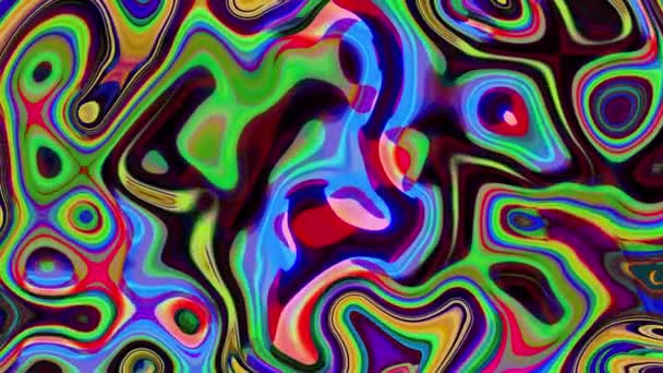 Абстрактный Дизайн Розовой Фактуры Фон Мраморной Жидкости Искусство Abstract Абстрактный — стоковое видео