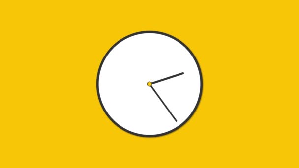 Reloj Cara Cerca Fondo Diferente Los Relojes Corren Rápido Reloj — Vídeo de stock