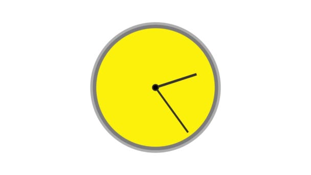 Saat Yüzü Kapatma Farklı Bir Arkaplanda Saatler Ileri Gidiyor Saatin — Stok video