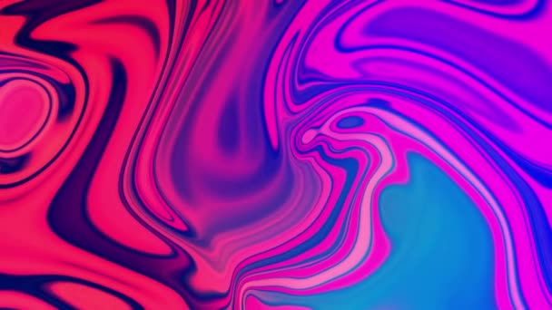 Розовый Абстрактный Дизайн Фона Abstract Абстрактный Жидкий Фон Красочный Волновой — стоковое видео