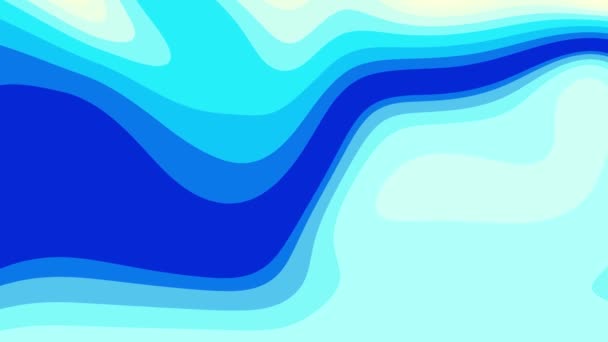 Протікаюча Рідина Абстрактна Класична Рідина Фарба Мистецтво Хвиля Текстура Рідкої — стокове відео