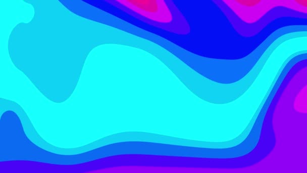 Протікаюча Рідина Абстрактна Класична Рідина Фарба Мистецтво Хвиля Текстура Рідкої — стокове відео