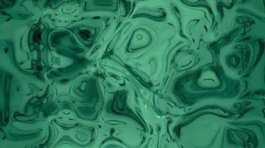 Su dalgalarının, dalgaların, su dalgalarının, mermerlerin, hareketli renkli boyanın soyut arkaplanı. Güzel sıvı sanat eseri 3D Soyut Tasarımlı mermer video. 4K