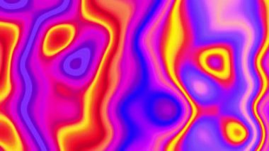 Zehirli renk kombinasyonunda sıvı gradyan 4k. Renklilik ve yaratıcılık, kusursuz canlı animasyon yeşil ve beyaz dinamik sırt damlası.