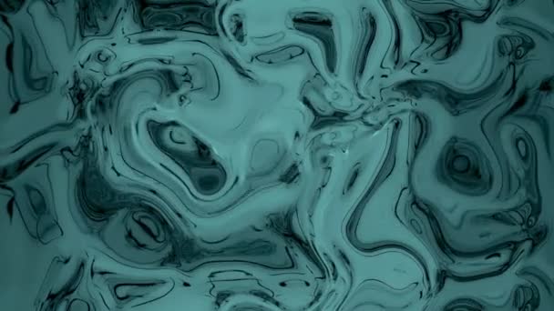 Абстрактный Фон Водных Волн Волн Ряби Воды Мрамора Движущейся Цветной — стоковое видео