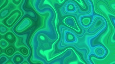 Fütüristik sıvı animasyon arka plan hareketi. Renkli sıvı animasyon, modaya uygun sıvı dalgalı arka plan 45 'liği.