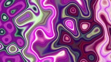 Fütüristik sıvı animasyon arka plan hareketi. Renkli sıvı animasyon, modaya uygun sıvı dalgalı arka plan 45 'liği.