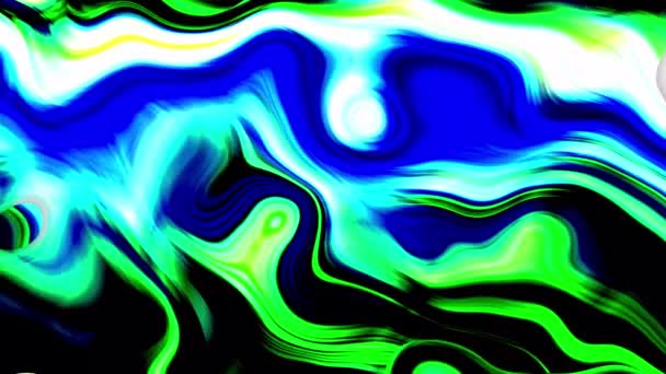 Futuristico Liquido Animazione Movimento Sfondo Colorato Liquido Animazione Trendy Liquido — Video Stock