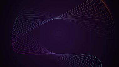 Soyut beyaz renkli geometrik çizgiler soyut soyut sarmal geometrik çizgiler üzerinde izole edilmiş kurdele çizgisi. Döndürme girdabı çizgileri. Arkaplan.