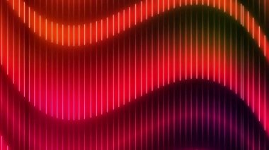 Parlak neon ışınları ve parıldayan çizgiler hareket çizgisi arkaplanı ile soyut renkli arkaplan..