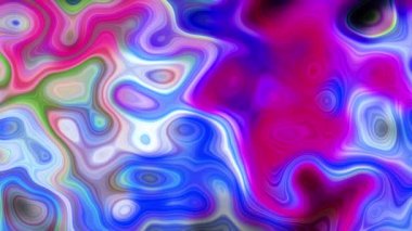 Moda Renkli Sıvı Soyutlama Akışı, Animasyon Akıcı Sıvı Hareketi. Soyut sıvı arka plan. Kusursuz hareket eden gradyan. Soyut sıvı mermer yüzey, akrilik boya lekeleri.