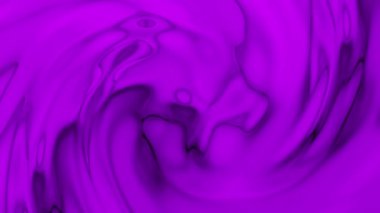 Mor renkli soyut arka plan, görsel yanılsama ve sıvı etki hareketi. Soyut renkli sıvı boya dalgaboyu.