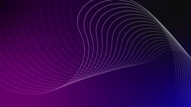 Renkli arka planda çizgi dalgalı. Soyut çizgi hareketi arka plan. Renkli arkaplanı olan sanatsal geometrik çizgi. Geometrik soyutlamanın perspektifleri. Renkli eğimli arkaplan çizgisi.