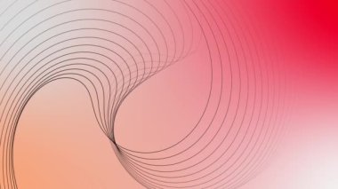 Renkli arka planda çizgi dalgalı. Soyut çizgi hareketi arka plan. Renkli arkaplanı olan sanatsal geometrik çizgi. Geometrik soyutlamanın perspektifleri. Renkli eğimli arkaplan çizgisi.