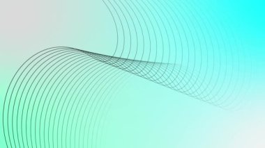Çizgi hareketi arka planı, renkli arkaplanı olan sanatsal geometrik çizgi. Geometrik soyutlamanın perspektifleri. Renkli eğimli arkaplan çizgisi.