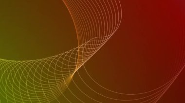 Çizgi hareketi arka planı, renkli arkaplanı olan sanatsal geometrik çizgi. Geometrik soyutlamanın perspektifleri. Renkli eğimli arkaplan çizgisi.
