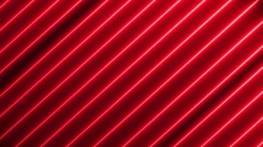 Parlayan neon ışıkları parlak renkli, renksiz, parlak ışık çizgisi teknolojisi arka planı, parlayan neon çokgenlerin video animasyonu soyut arka plan 45 'liği.