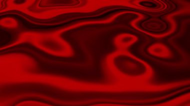 Kırmızı gradyan soyut arka plan sıvı efekti, modaya uygun soyut dalgalı animasyon, soyut su kırmızı renk motifli sıvı, dalgalı ipek, parlak dokulu duman arka plan.