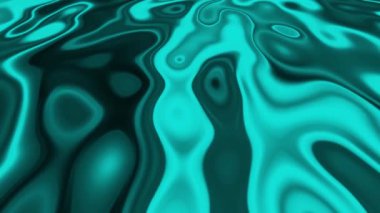 Soyut renkli sıvı boya dalgası animasyonu. Görsel yanılsamayla soyut parlak arkaplan ve dalga etkisi hareketli hareket .4k