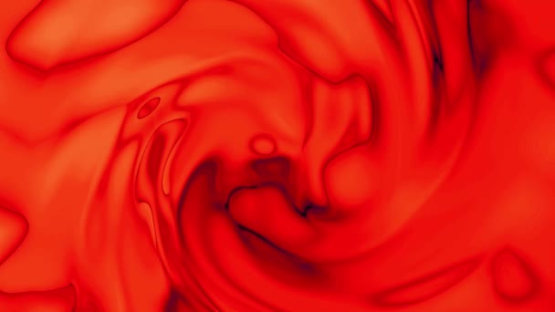 Czerwony Gradient Abstrakcyjny Efekt Cieczy Tła Modny Kolorowy Abstrakcyjny Falisty — Wideo stockowe