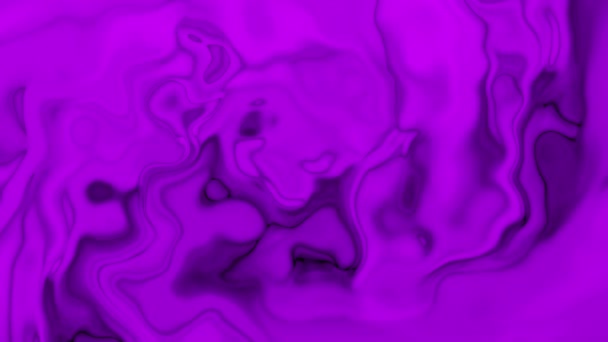 Fioletowy Kolor Abstrakcyjne Tło Iluzją Wizualną Falą Płynny Efekt Ruchu — Wideo stockowe