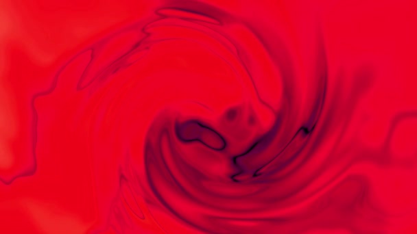 Czerwony Gradient Abstrakcyjny Efekt Cieczy Tła Modny Kolorowy Abstrakcyjny Falisty — Wideo stockowe