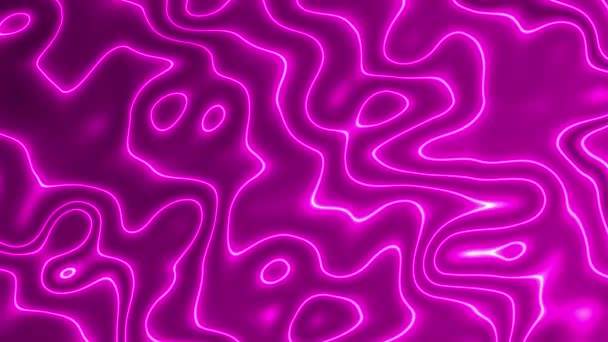 Gradiente Púrpura Rosa Movimiento Fondo Efecto Líquido Fondo Abstracto Animación — Vídeo de stock