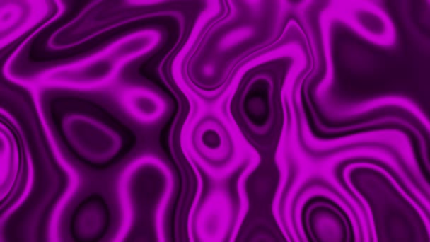 紫色およびピンクの勾配の動きの背景 抽象的な背景の液体効果 流行多彩な抽象的な波動のアニメーション 色の動きのパターン ワイビー シルク液体の光沢のある動きの質の背景 — ストック動画