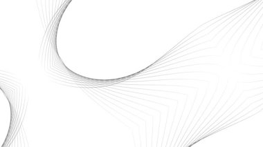 Rengarenk arkaplanı olan geometrik çizgi hareketi, geometrik soyutlamanın perspektifleri. Renkli gradyan arkaplan ile farklı şekil çizgisi.