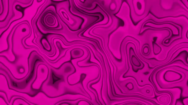 Abstrakte Farbige Flüssige Farbwellen Abstrakte Helle Hintergrund Mit Visueller Illusion — Stockvideo
