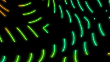 Radar ekranı, dijital teknolojisi olan bir nesneyi arıyor. Fütürist yazılım taranıyor. İşaretleyici ve gösterge hareket ediyor 