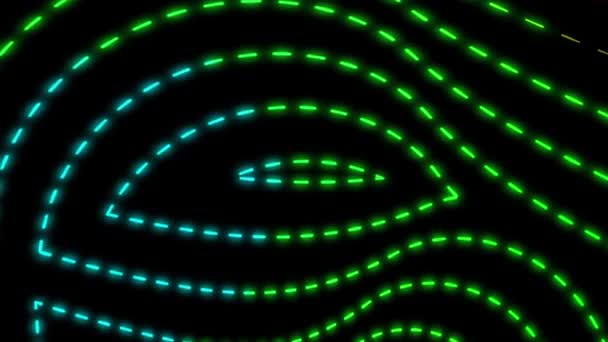 Radarová Obrazovka Prohledává Objekt Liniovou Digitální Technikou Skenování Futuristického Softwaru — Stock video
