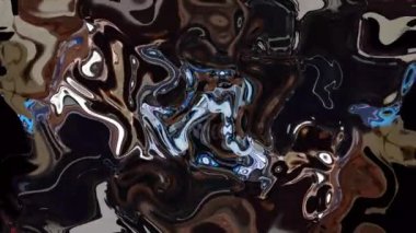 Kusursuz sıvı mermer desen. Alkol mürekkebi tekniklerinde siyah beyaz, lüks, soyut sıvı sanatının karışımı. Geometrik dalgalı çizgi animasyonu. Rengarenk soyut şekilli dalgalı animasyon.