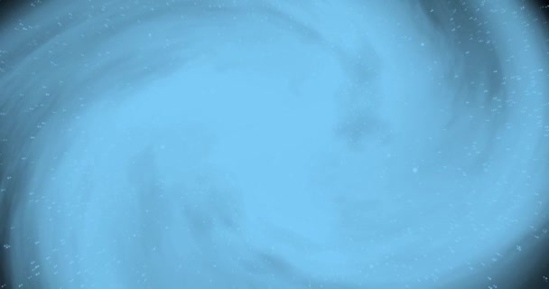 Galaxy Buco Nero Rotante Sfondo Spaziale Galaxy Animazione Astratta Con — Video Stock