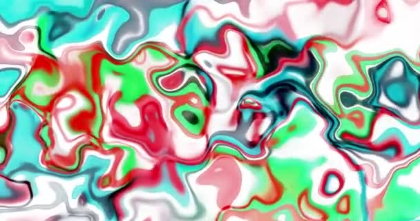 Animación Fondo Multicolor Abstracta Colorido Fondo Gradiente Líquido Diagonal — Vídeo de stock