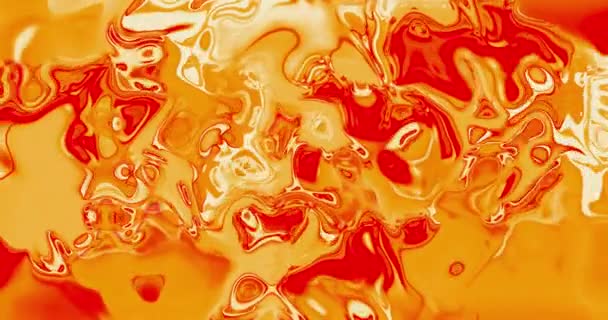Güzel Arkaplan Sıvı Canlandırma Videosu Soyut Arkaplan Renkli Dalgalı — Stok video