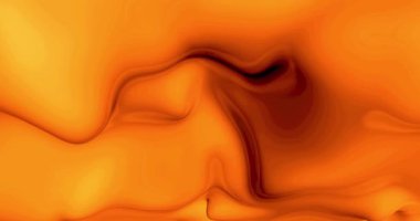 Soyut sıvı hareket dalgası. 4k çözünürlüğü