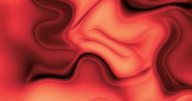 Soyut sıvı hareket dalgası. 4k çözünürlüğü