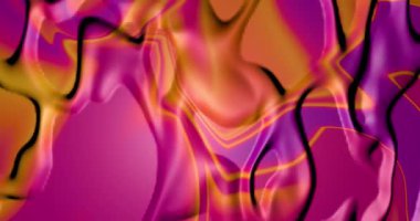 Soyut türbülans hareket arkaplanı. Çalkantılı sıvı renk arkaplan 4k video.