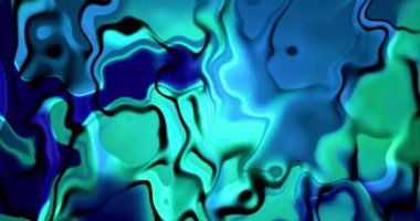 Soyut türbülans hareket arkaplanı. Çalkantılı sıvı renk arkaplan 4k video.