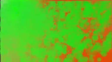 Soyut yeşil sıvı parçacıkları. animasyon yeşil renk çemberi çizimi.