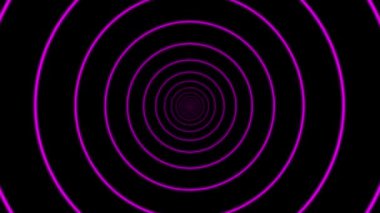 Siyahta soyut dalga animasyonu üretiliyor.