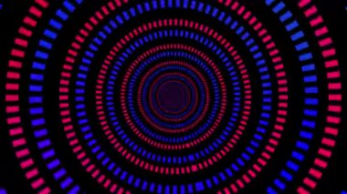 Siyahta soyut dalga animasyonu üretiliyor.