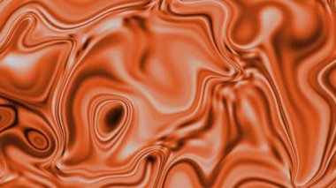 Arkaplan veya desenler için uygun sıvı veya erimiş lav tonlarında soyut dalgalı doku.