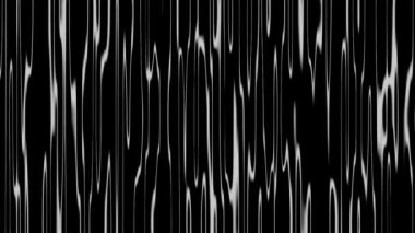 Siyah bir arkaplan üzerinde dinamik çizgilere sahip soyut dijital arkaplan aktarım hızı veya veri akışı.