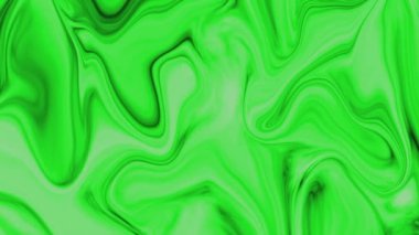 Glow green color animated mixed wave liquid background. neon abstract motion background.
