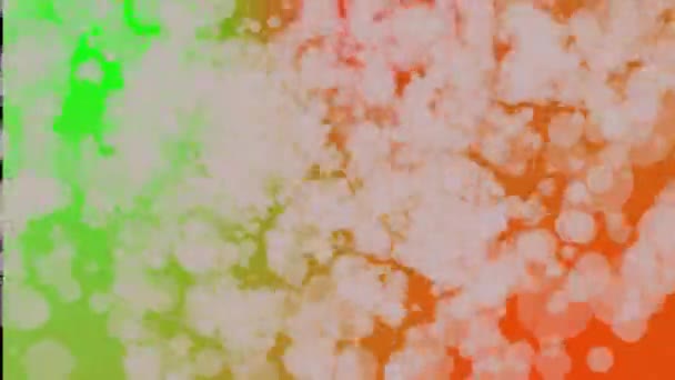Astratto Sfondo Colorato Con Particelle Cerchio Colore Grigio Animato — Video Stock